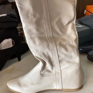 White boots